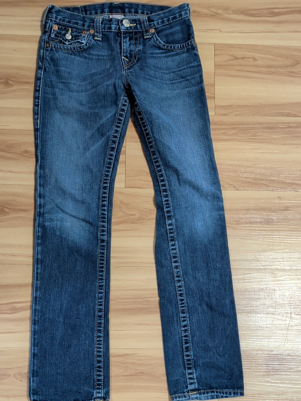True Religion Kids Indigo Straight Leg Jeans Section Boys Jack